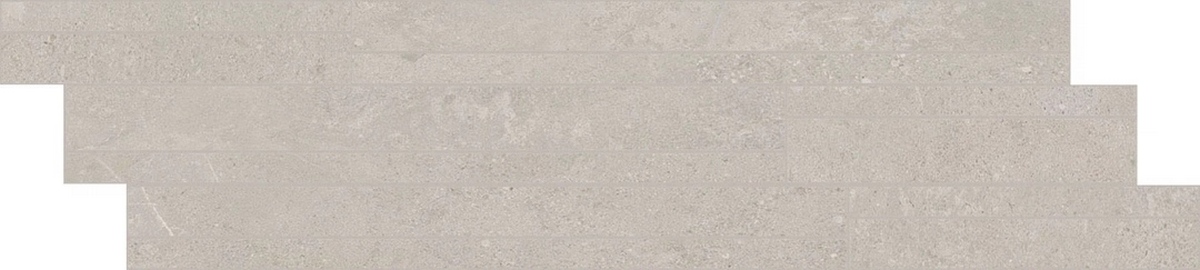  Elemental Stone Grey Limestone Listello Sfalsato Nat Lucido 15x60
