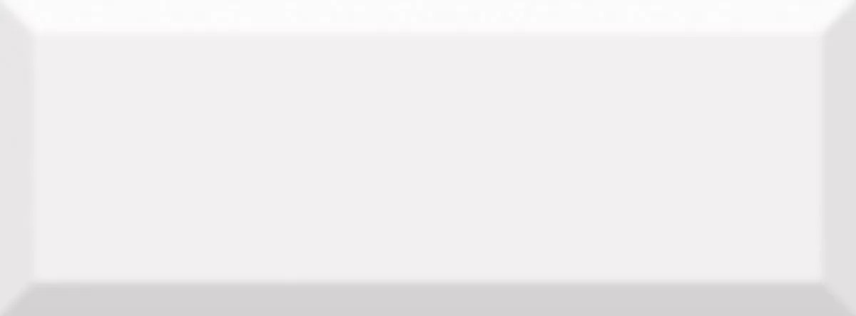 Керамическая плитка Бельканто Белый Грань  15x40