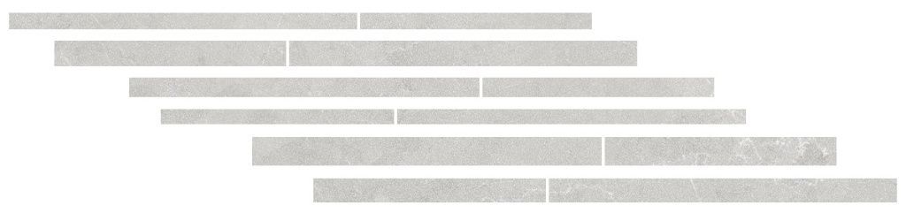 Керамогранит Allure Mureto 3d Mosaic Light Grey Soft 15x60