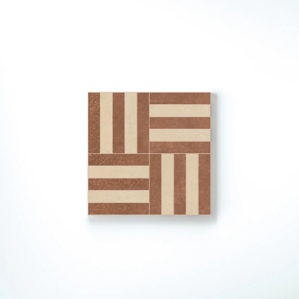 Керамогранит Sensi Terre By Thun Sensi Terre Mattone+Cotone Nat Intreccio 30x30