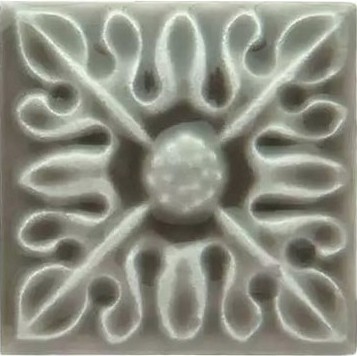 Керамическая плитка Studio Taco Relieve Flor Nº 2 Eucalyptus 3x3