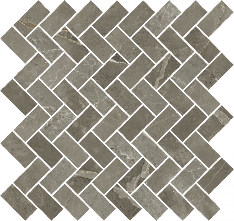 Керамогранит Stellaris Tuscania Grey  Mosaico Cross 29.7x31.5