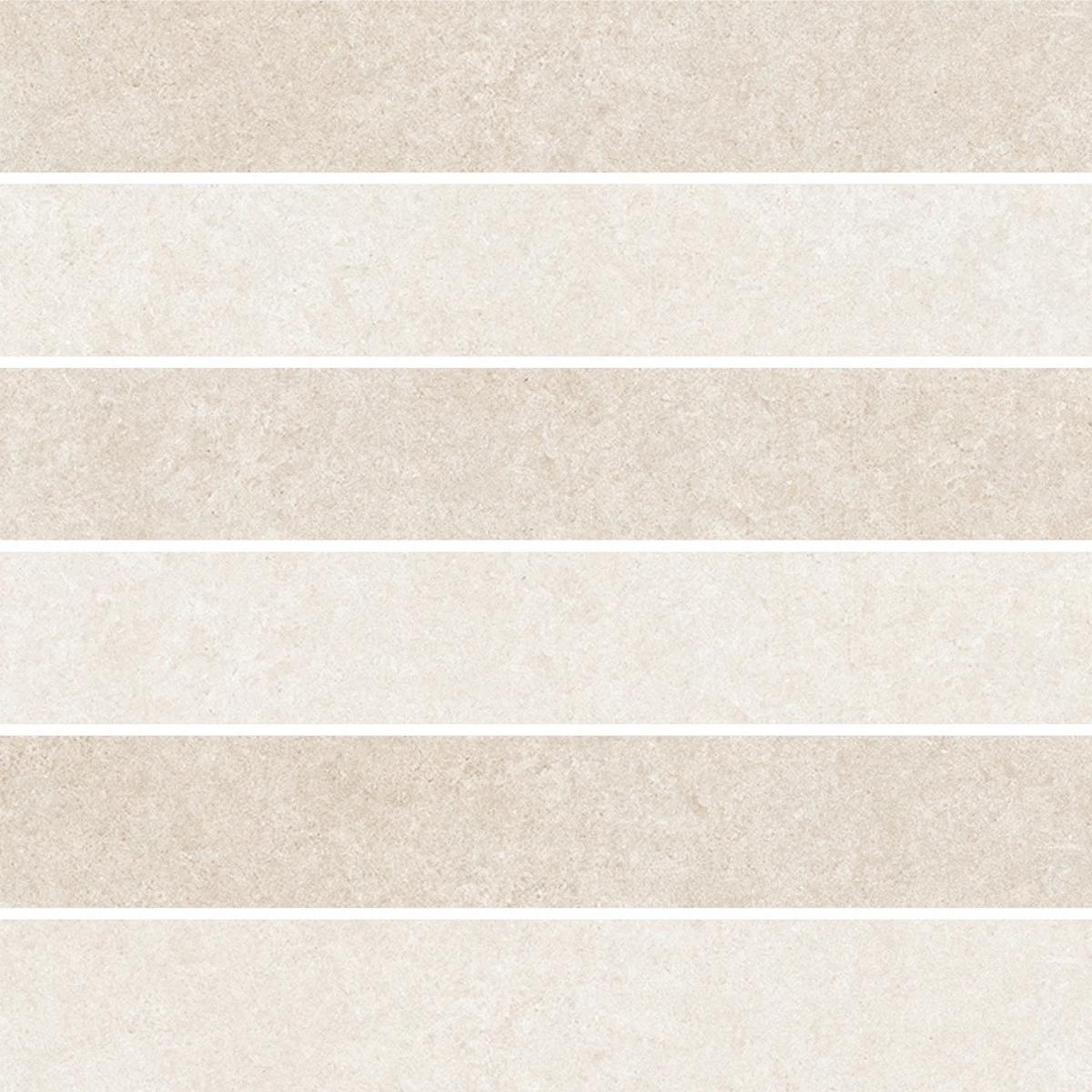 Керамогранит Elemental Stone White Sandstone Mos 3D Lucido 30x30