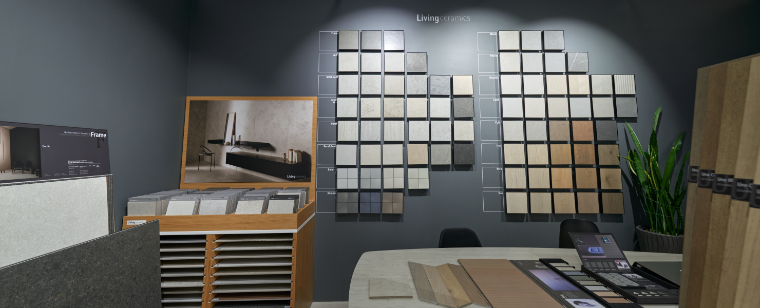Шоу-рум Living Ceramics в ЦДиИ Экспострой