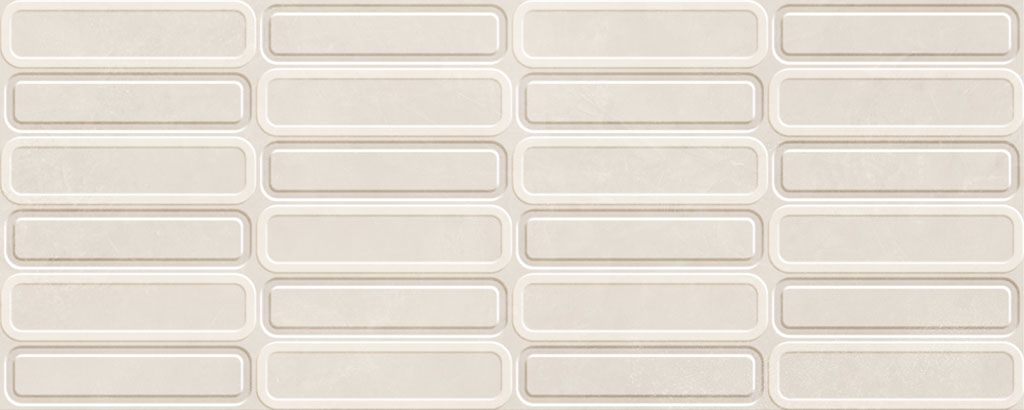 Керамическая плитка Alure Oval Ivory Бежевый 30x75