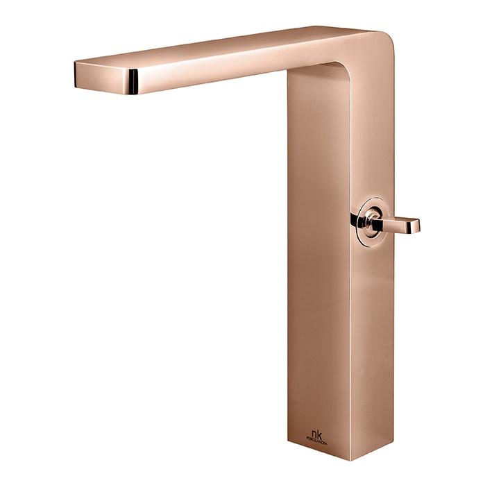  Lounge Смеситель Для Раковины Высокий, Медь 22x50