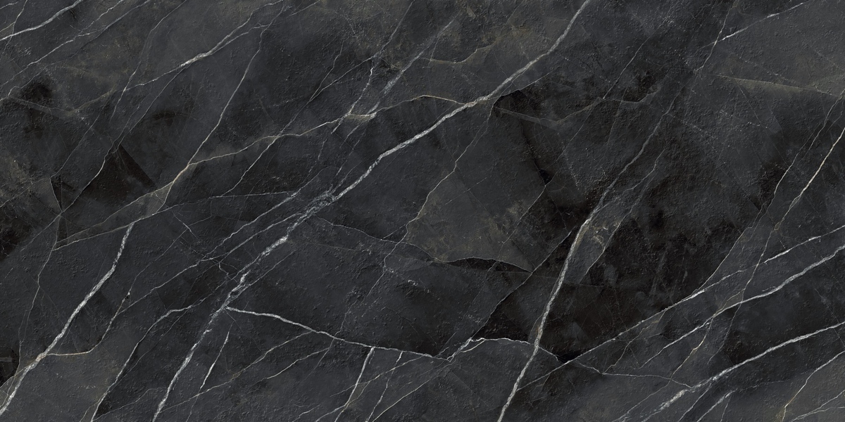  Diamond Calacatta Black Bocciardato Book Match Full Size 12+ mm 160x324