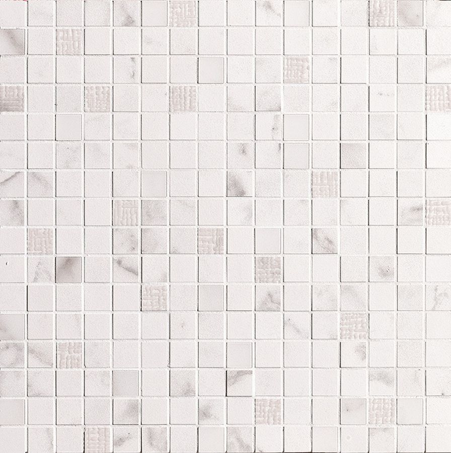  Roma Stone Carrara Delicato Mosaico 30.5x30.5