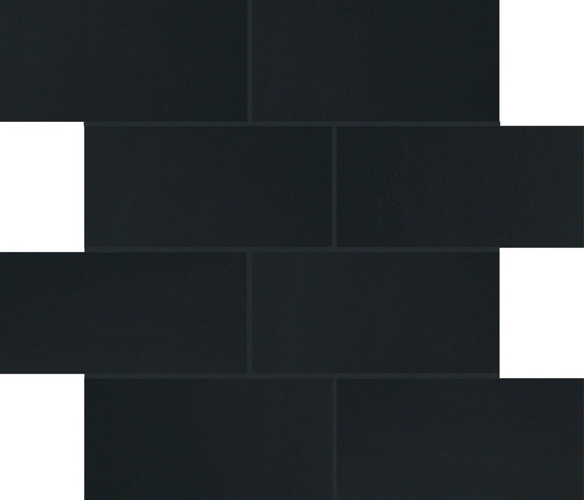  B&W Marble Black Naturale 6 Mm Muretto 30x30