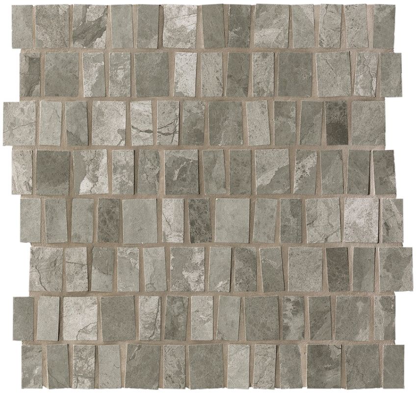 Керамическая плитка Sheer Camou Grey Bar  Mosaico 30.5x30.5