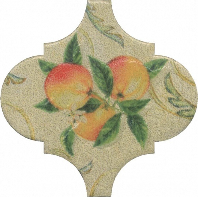 Керамическая плитка Арабески Котто Орнамент 6.5x6.5