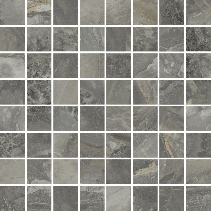 Керамогранит Charme Deluxe Grigio Orobico Lux Mosaico 3.5х3.5  29.2x29.2