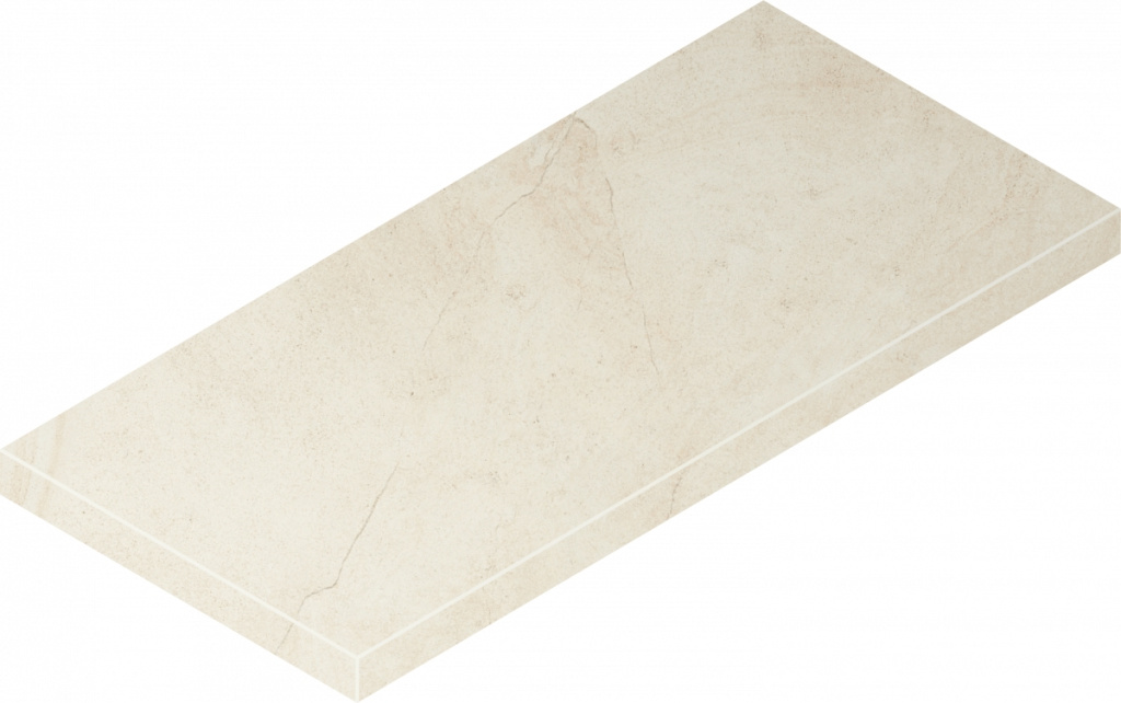 Керамогранит Room Stone White Scalino Ang Sx Cer (угл левая) 33x60