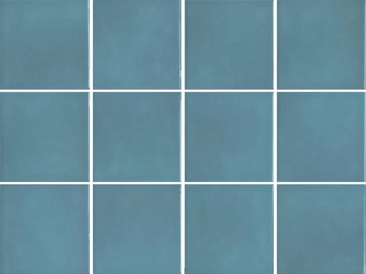  Бахия Бирюзовый Глянцевый Из 12 Частей 9.8x9.8 29.8x39.8