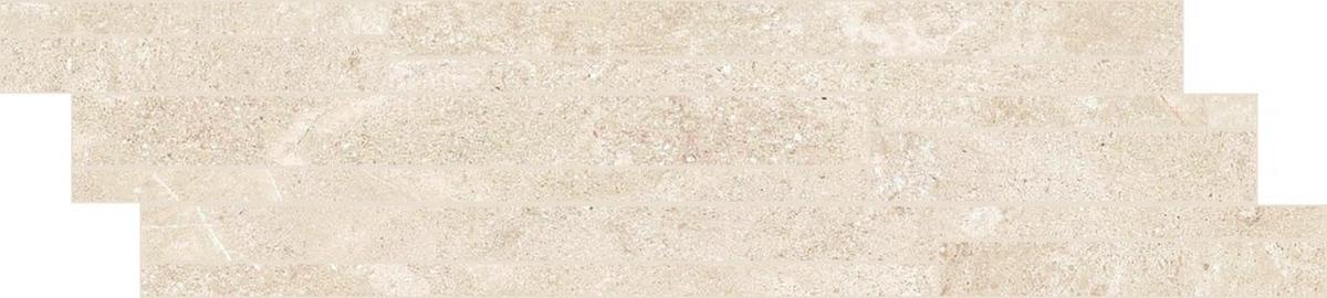 Керамогранит Elemental Stone Cream Limes.Listello Sfalsato Nat Lucido 15x60