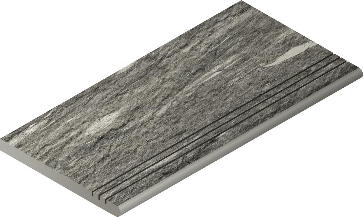 Керамогранит X2 Скайфолл Ступень Закруг.Грип 30x60