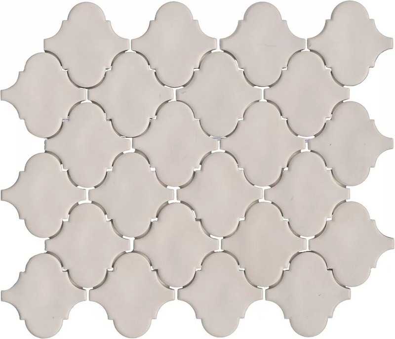 Керамическая плитка Арабески Марокко Серый Светлый Матовый 26x30