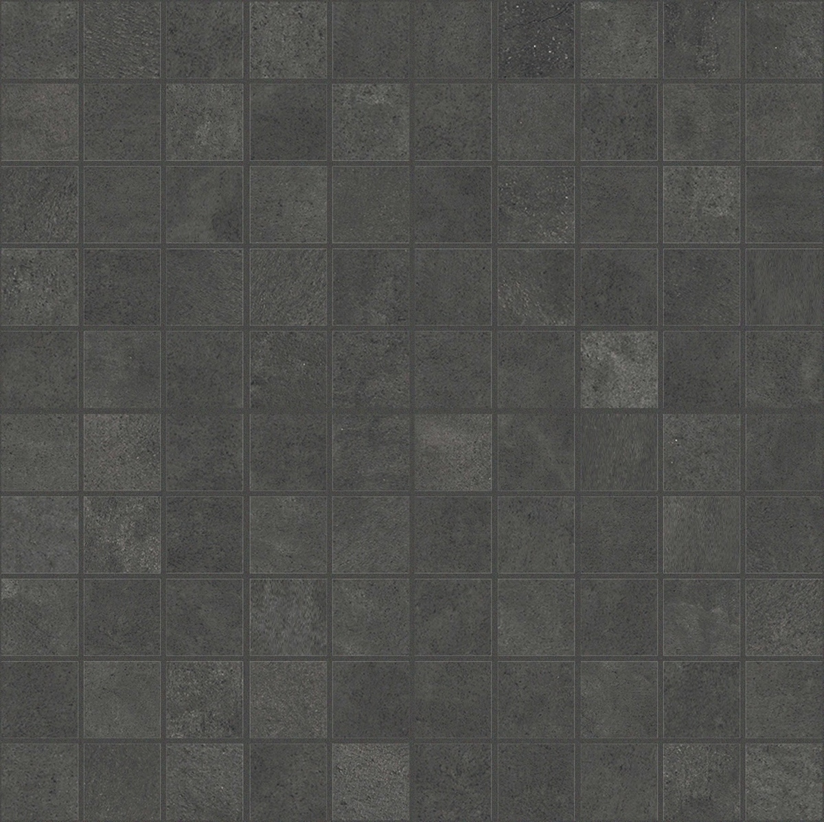 Керамогранит Buildtech 2.0 Ce Coal Mat Mosaico 30x30