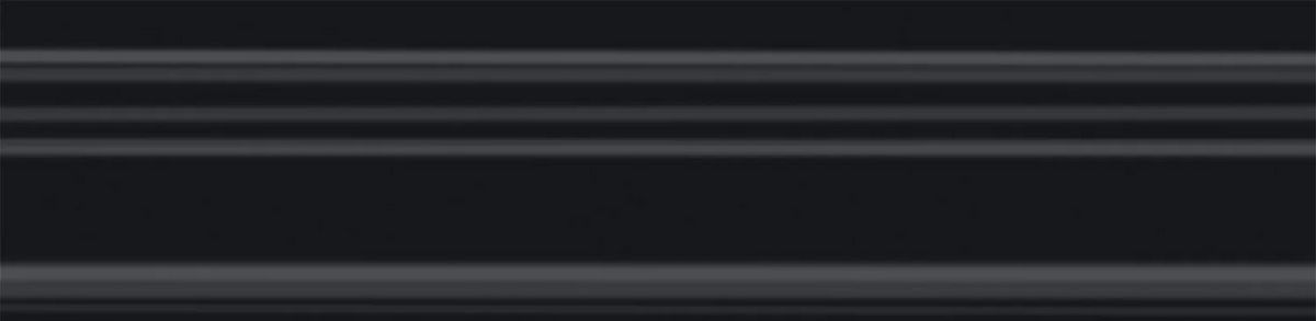  плитка Альвао Багет Черный Матовый 20x50