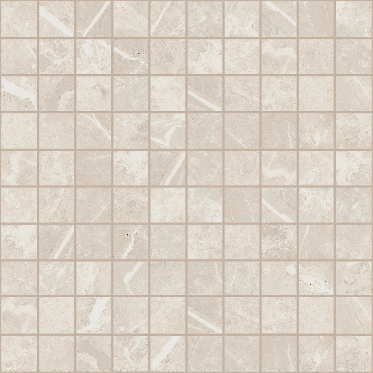  Elemental Stone White Dolomia 3X3 Mos Nat 30x30