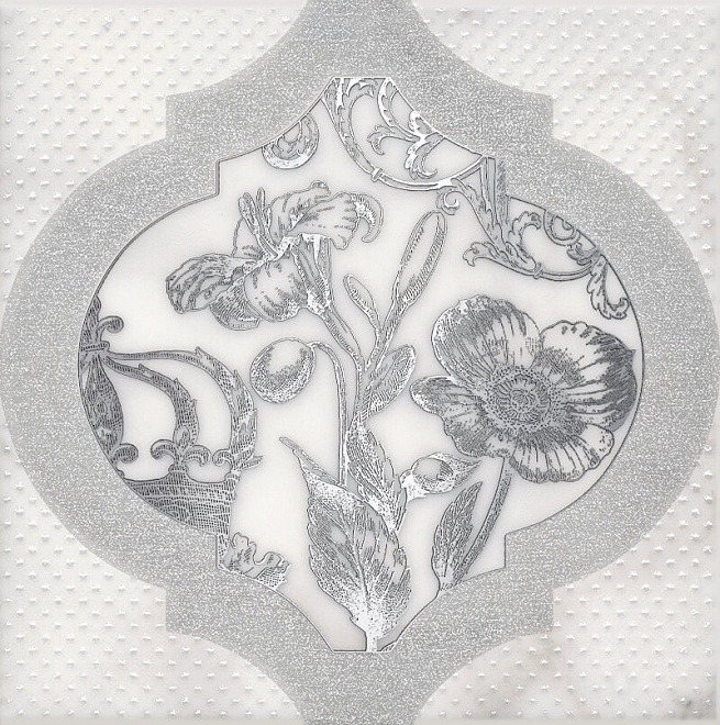  плитка Фрагонар Белый 15x15