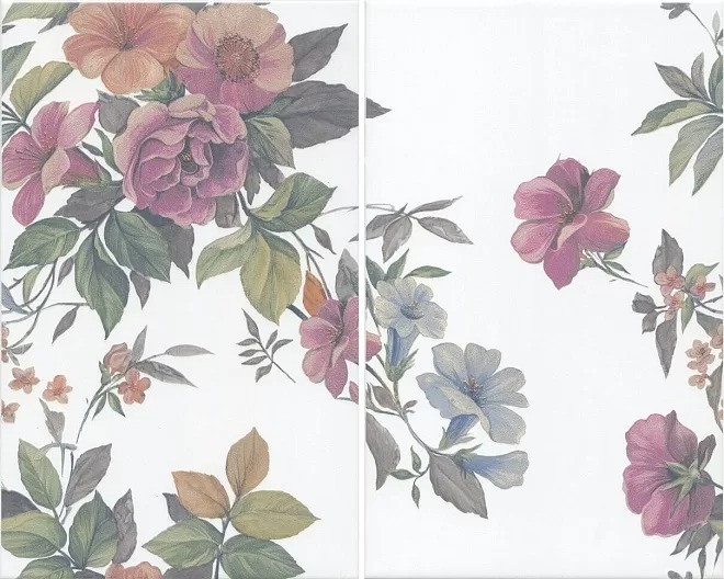  плитка Ломбардиа Панно 40x50