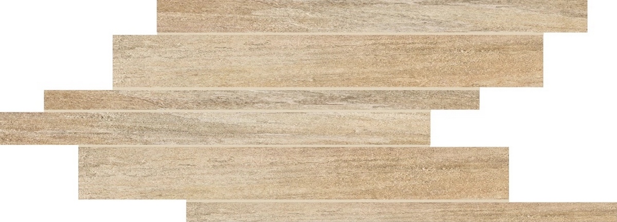  Walks 1.0 Beige Modulo Listello Sfalstato 21x40