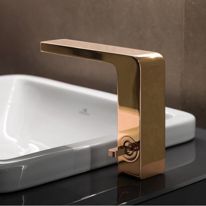  Lounge Смеситель Для Раковины Без Донного Клапана, Медь 8x22