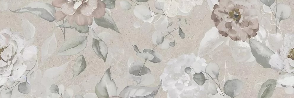  плитка Риккарди Панно 1 Серый Светлый Матовый Обрезной 80x120