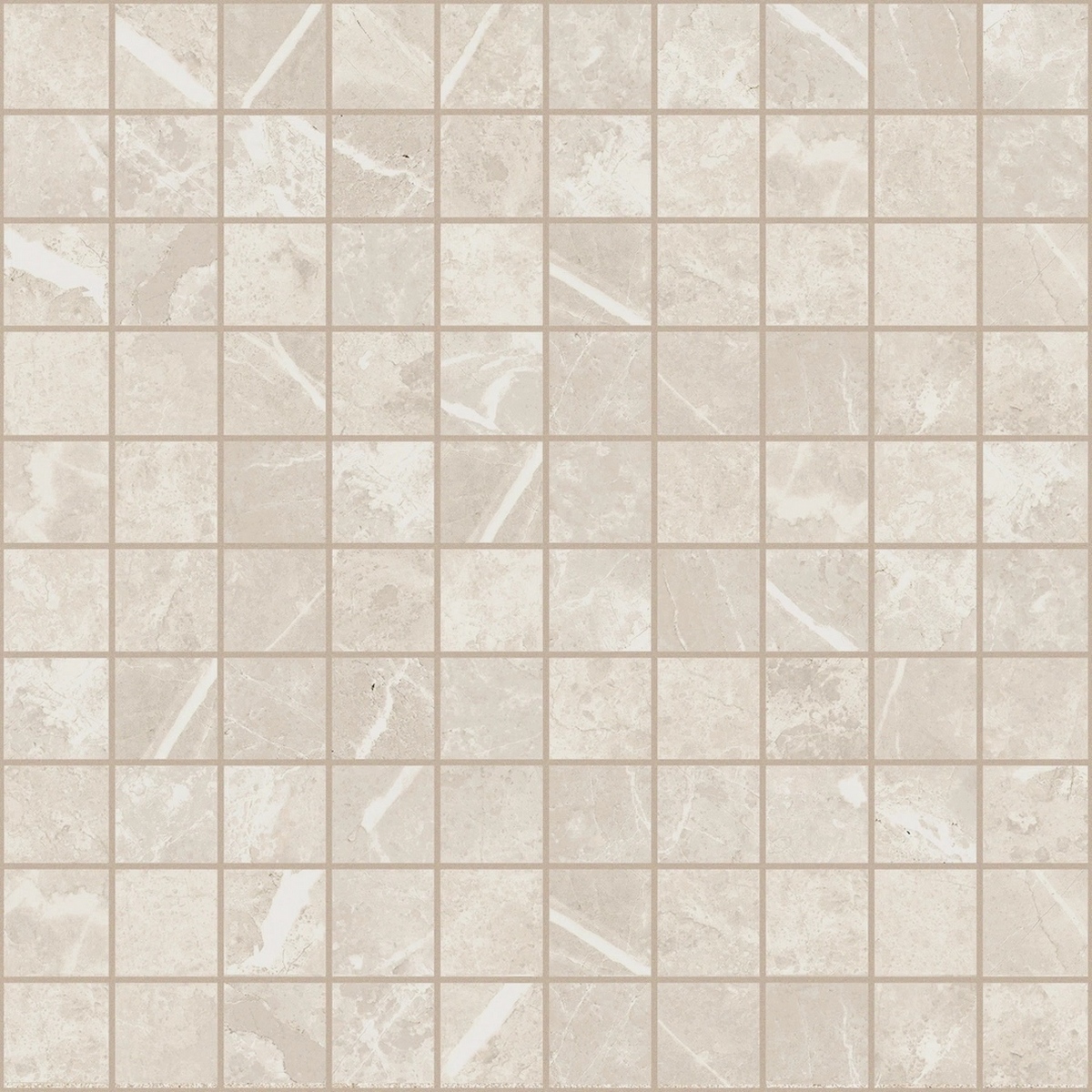 Elemental Stone White Dolomia 3X3 Mos Lucido 30x30