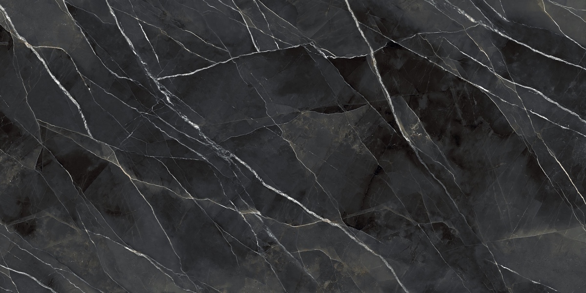  Diamond Calacatta Black Lucidato Starlit Book Match Full Size 12+ Mm 162x324