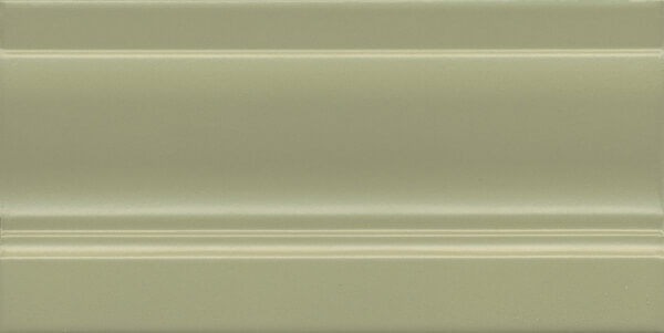 Керамическая плитка Тортона Керамический плинтус зеленый светлый 10x20