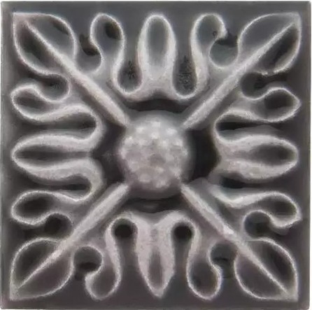 Керамическая плитка Studio Taco Relieve Flor №2 Volcanico 3x3