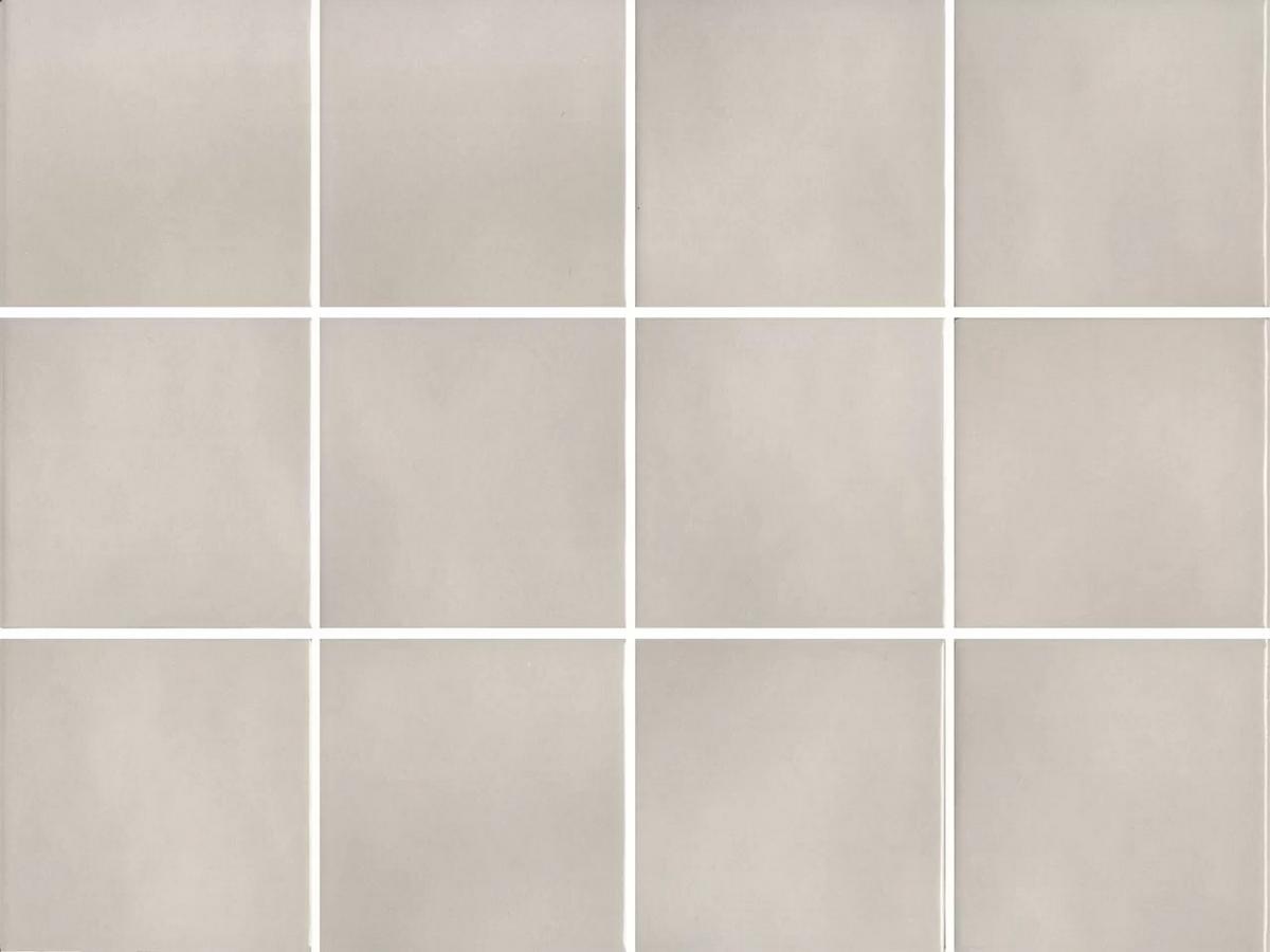  Бахия Серый Светлый Глянцевый Из 12 Частей 9.8x9.8 29.8x39.8