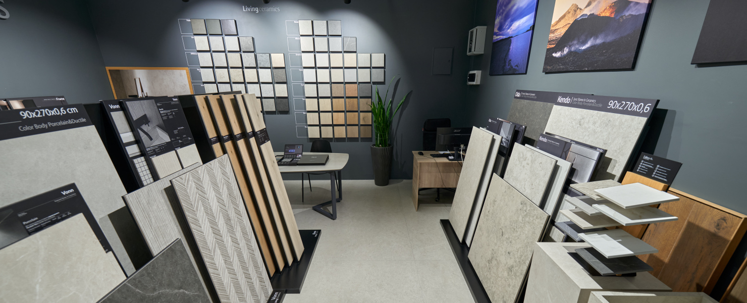 Шоу-рум Living Ceramics в ЦДиИ Экспострой