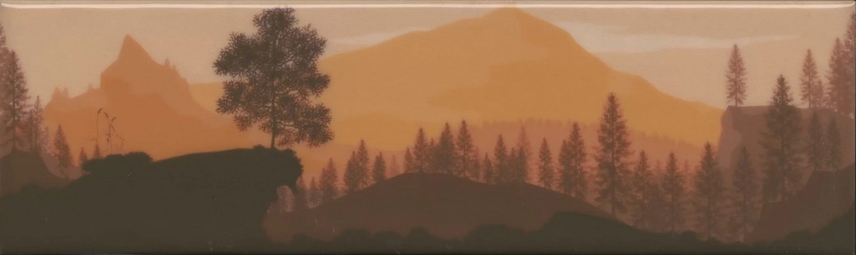  плитка Тракай 5 Глянцевый 8.5x28.5