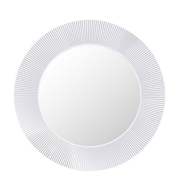 Laufen Kartell Зеркало круглое d=780мм, настенное, со скрытой подсветкой LED, цвет: прозрачный кристал(3.8633.3.084.000.1)