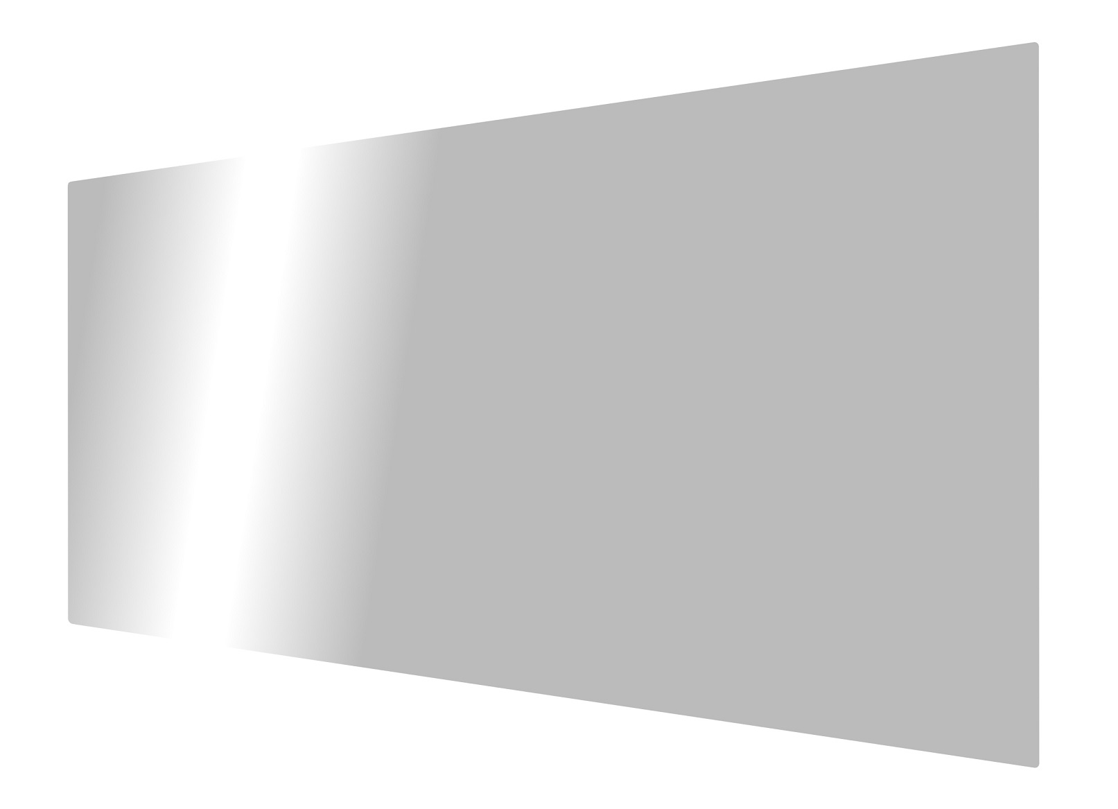 FLY Зеркало со светодиодной подсветкой Mix по периметру, выключатель TOUCH LED с диммером яркости, 160х3х70