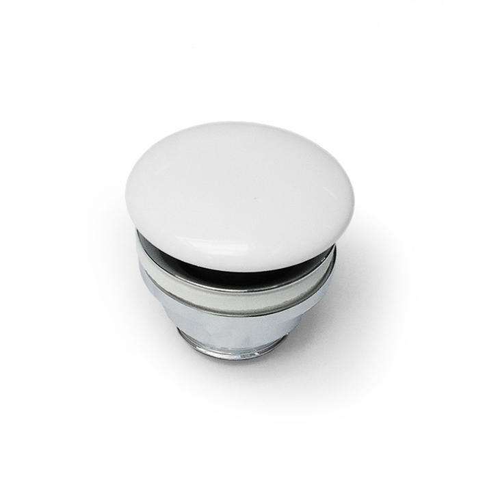 Artceram Донный клапан для раковин универсальный, Cliсk-Claсk, покрытие керамика, цвет белый ACA036 01 00
