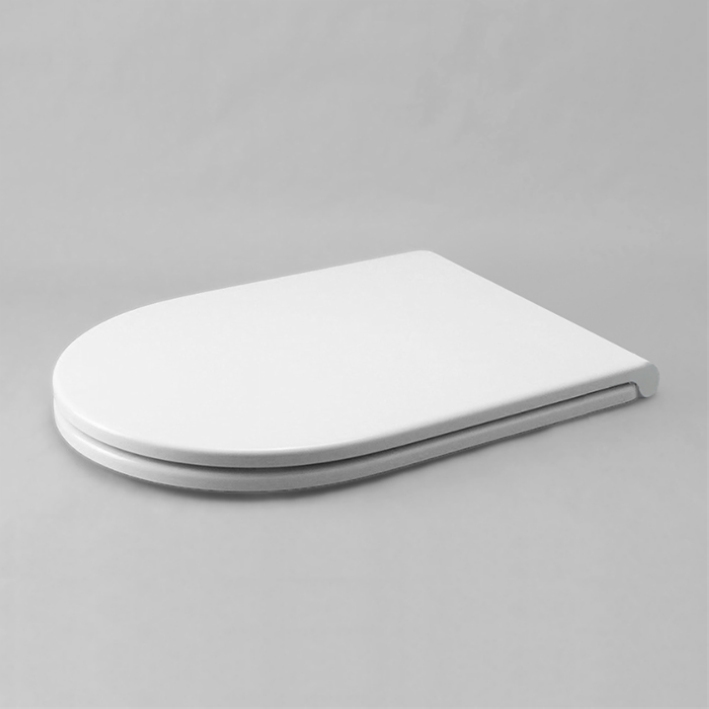 AZZURRA COMODA Сиденье для унитаза быстросъемное, цвет белый/хром ( микролифт) COM 1800 F bi