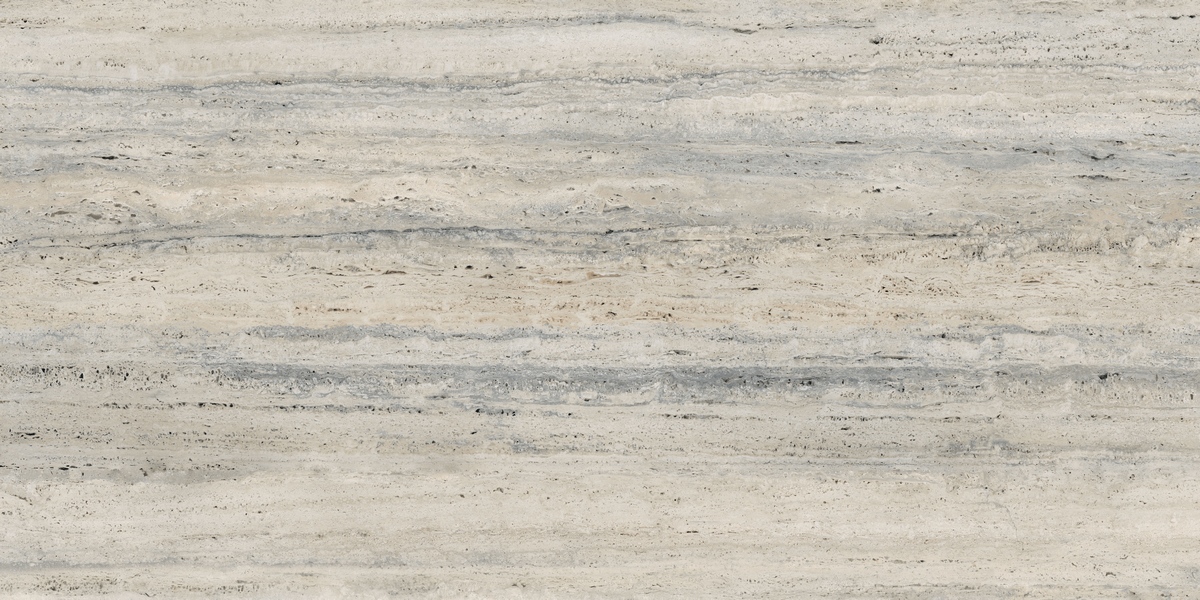 Deco Travertine Silver