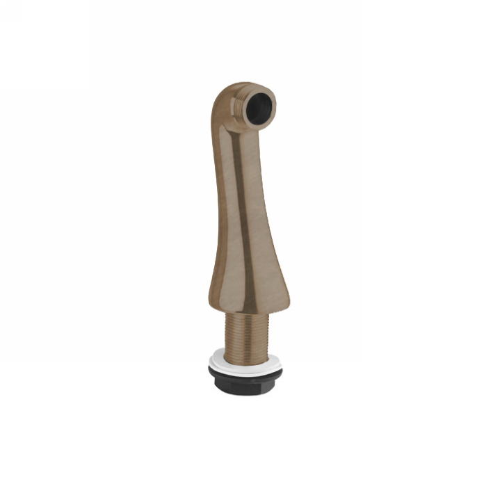 Gattoni Accessori Ножка (1 шт) для установки смесителя на борт ванны, h125мм, цвет бронза / *для установки смесителя требуется 2 шт. 1544/00V0br