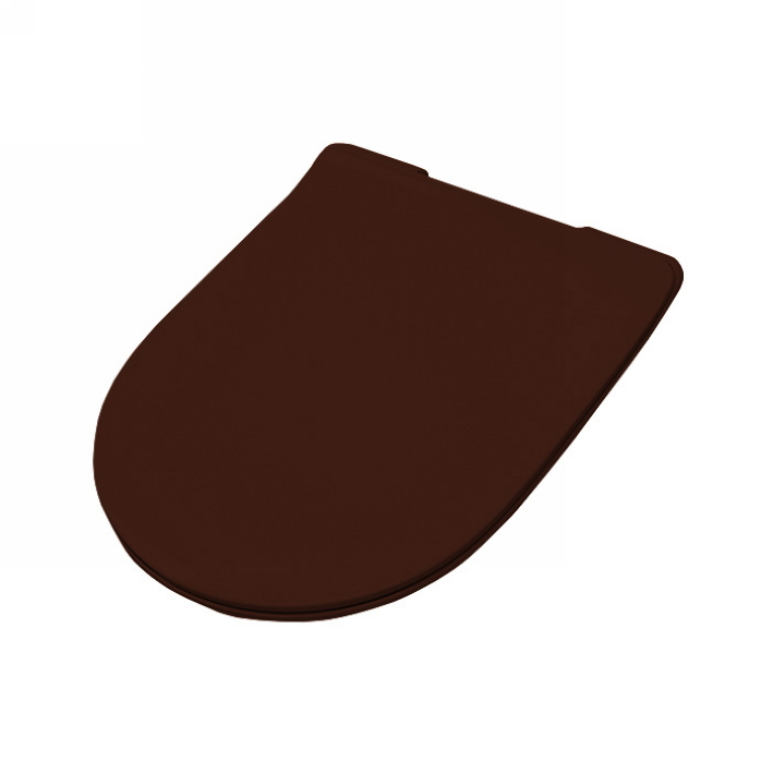 Artceram FILE 2.0 Сиденье для унитаза, супер тонкое, быстросьемное с микролифтом , цвет marrone cocoa FLA014 39