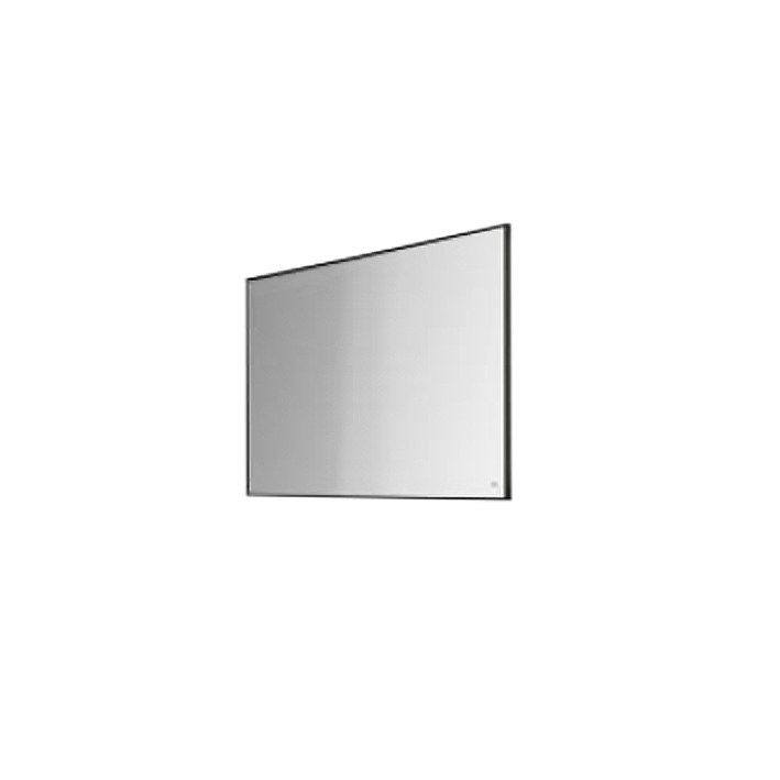 SQUARE Зеркало 80x60 в алюминиевой раме, черное