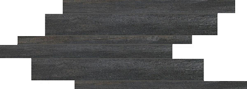 Walks 1.0 Black Modulo Listello Sfalstato Soft  Керамогранит 21x40