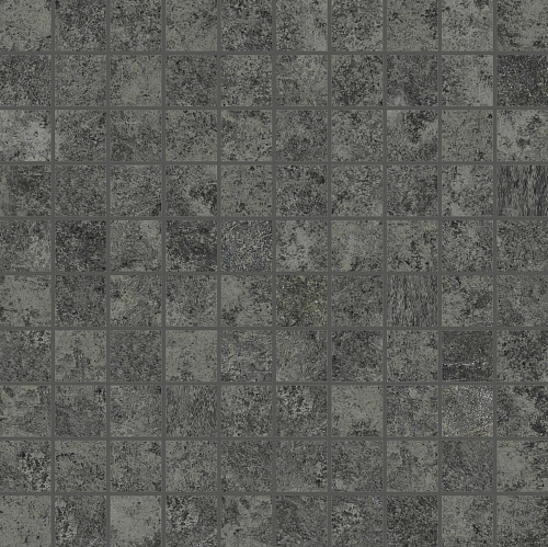 Artifact Of Cerim Worked Charcoal Mos  Керамогранит 30x30
