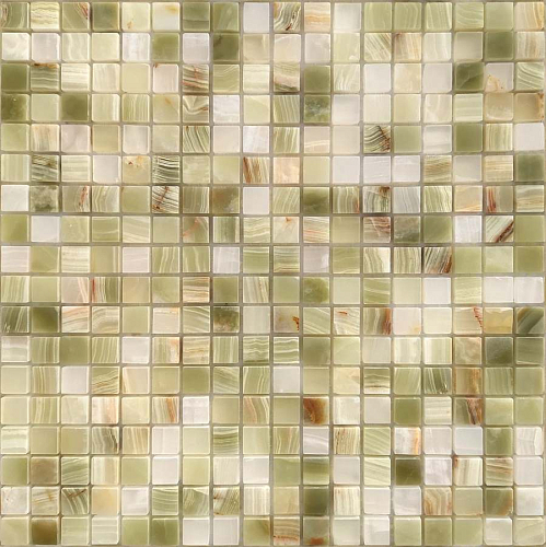 Pietrine Onice Jade Verde Pol 1.5х1.5  Камень 30.5x30.5