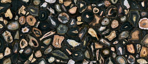 Mystic Luxe Black Sea Glossy 6 Mm  Керамогранит 120x280