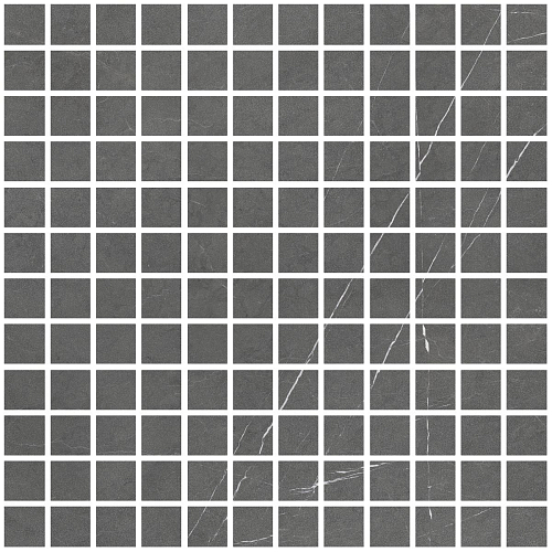 Allure Мозаик 25 Антрацит Противоскользящий  Керамогранит 30x30
