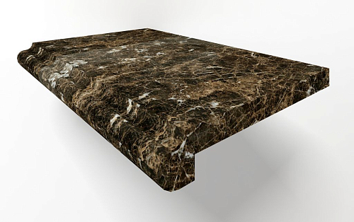 Stairs Emperador Dark Solid Mb005 Мрамор 30x100